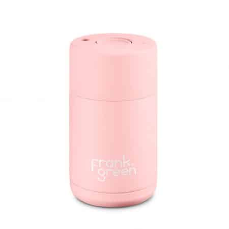 Stainless Steel Ceramic Reusable Cup 10oz Blushed