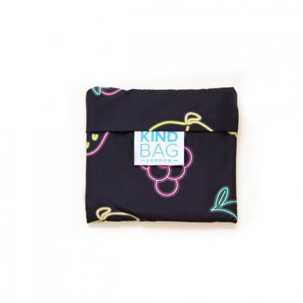 Kind Bag – Μini Επαναχρησιμοποιήσιμη Τσάντα για ψώνια – Neon Fruits
