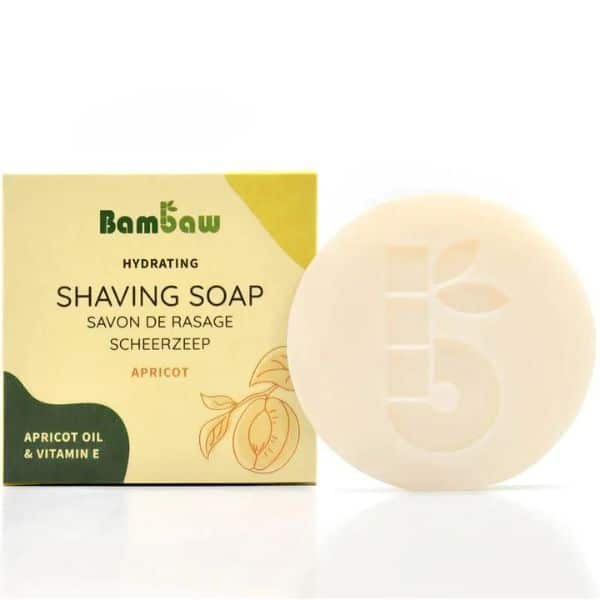 Shaving soap with apricot Bambaw