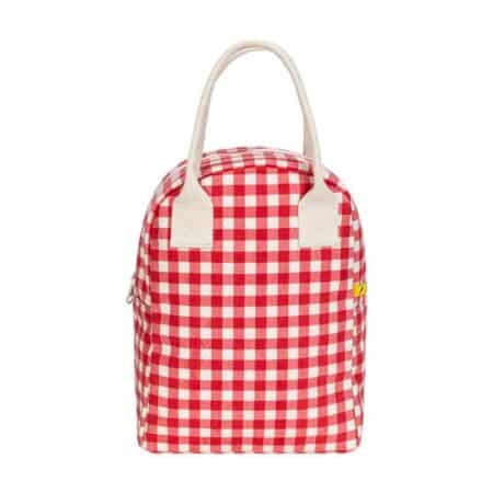Fluf Lunch Bag Lunch Gingham Red